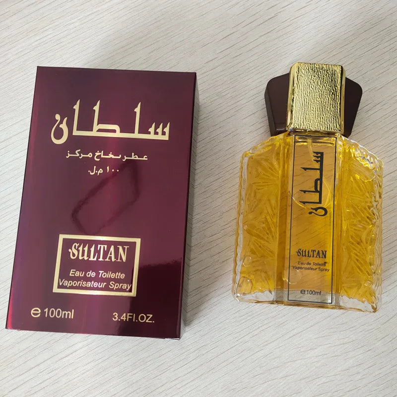 Perfume Masculino SULTAN 100ml - Eau de Toilette Floral e Refrescante