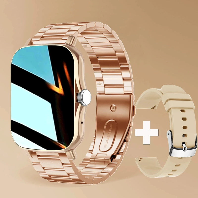 Smartwatch – Tela Touch, Chamadas Bluetooth, Fitness e Digital